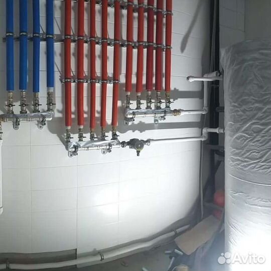 Услуги проф.сантехника отопление теплый пол