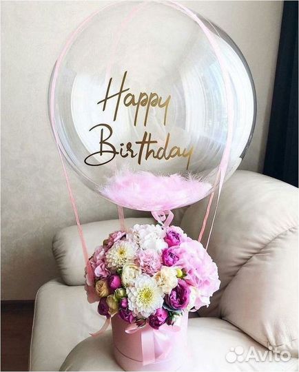 Букеты. Цветы с шаром