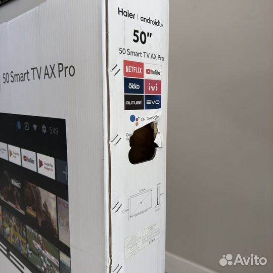 Новый телевизор Haier SMART TV AX Pro 50