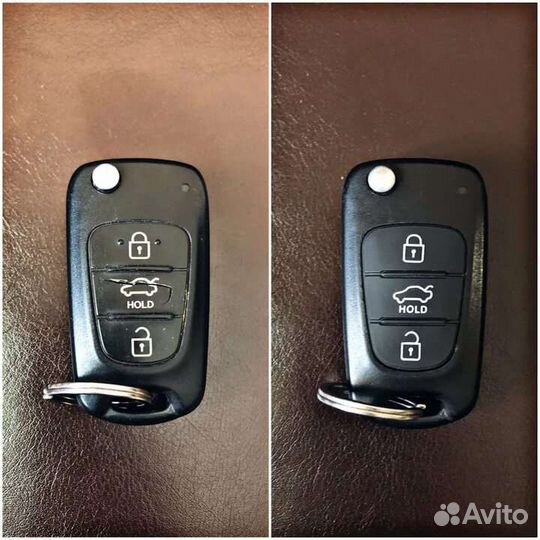 Новые Кнопки/Вкладки Ключа Kia Rio, Ceed, Hundai