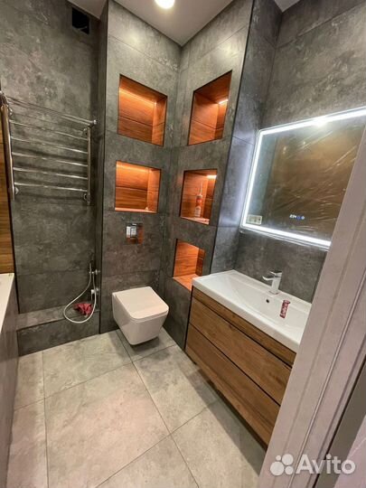 Ремонт квартир, Штукатурка стен, Стяжка пола