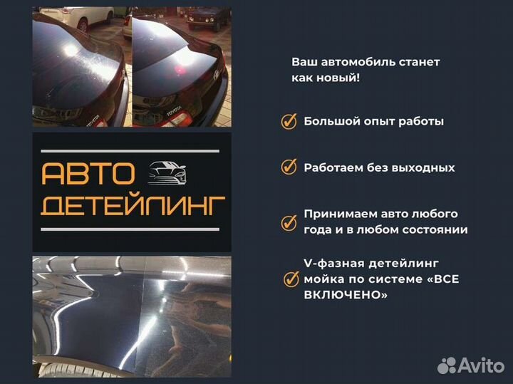 Детейлинг мойка (V-фазная)