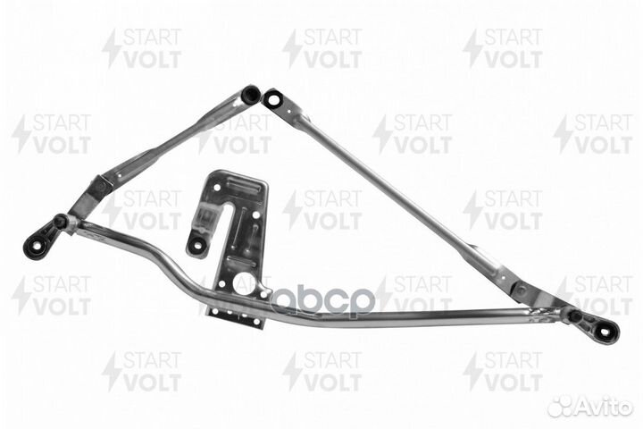 Трапеция стеклоочистителя fiat ducato/boxer/ JU