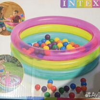 Детский бассейн Intex + круг для купания, Москва