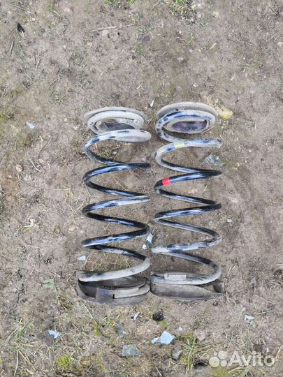 Пружина подвески задняя рио солярис
