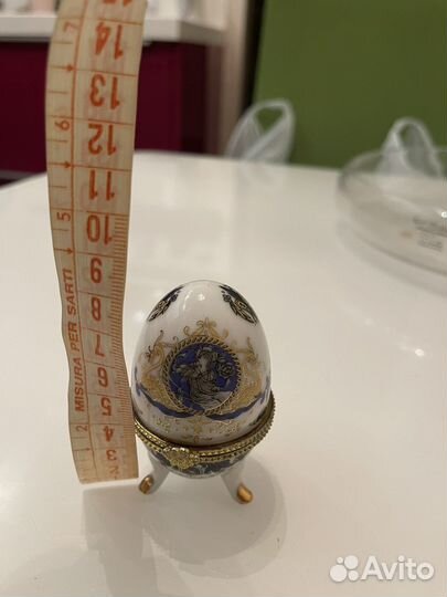 Шкатулка яйцо фаберже