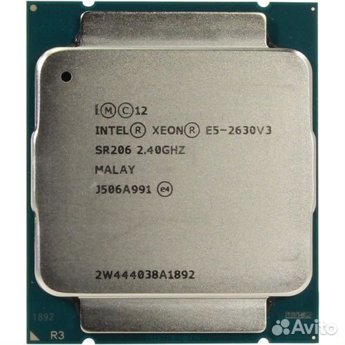 Процессор Intel Xeon E5-2630v3 (2011v3, 2400-3200M