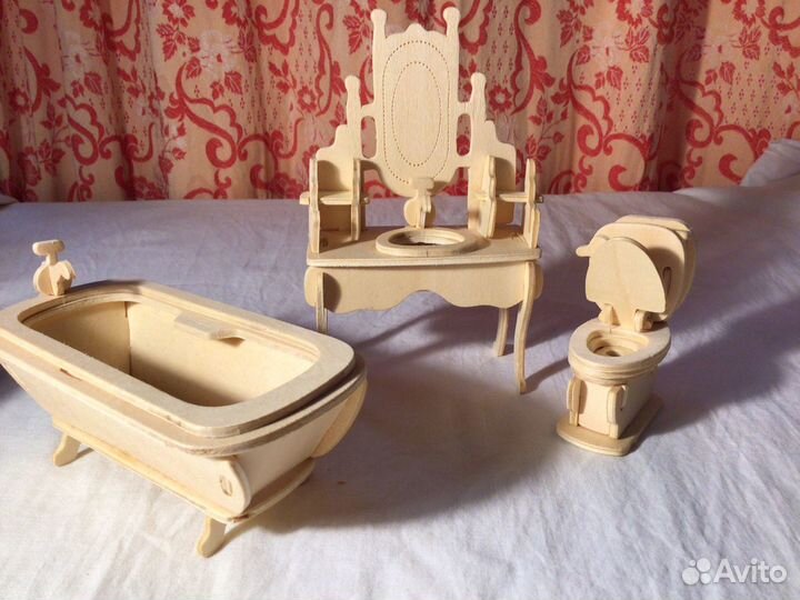 Игрушечная мебель из дерева