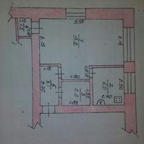 1-к. квартира, 32 м², 1/2 эт.