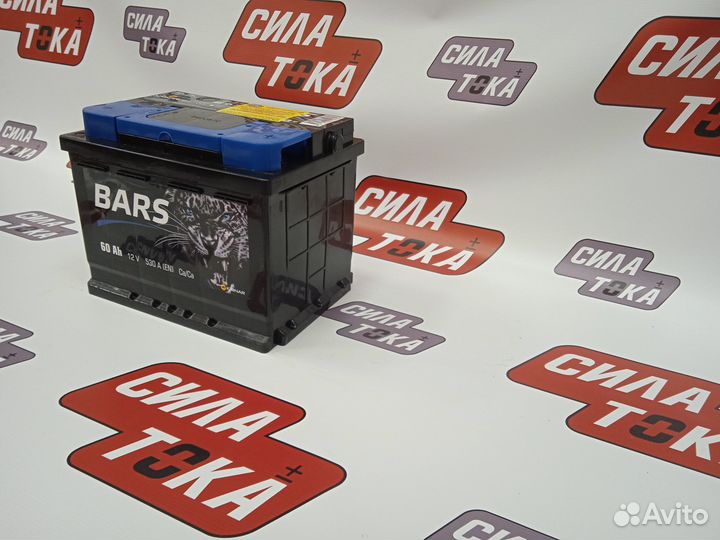 Аккумулятор Bars 60ач