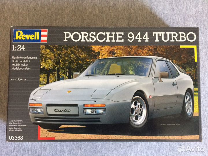 Модель Revell Porsche 944 turbo №07363