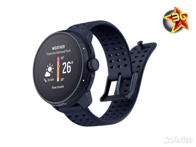 Часы Suunto Race Stainless Steel Midnight SS050930000