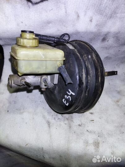 BMW E34 двойной вакуумный усилитель тормозов