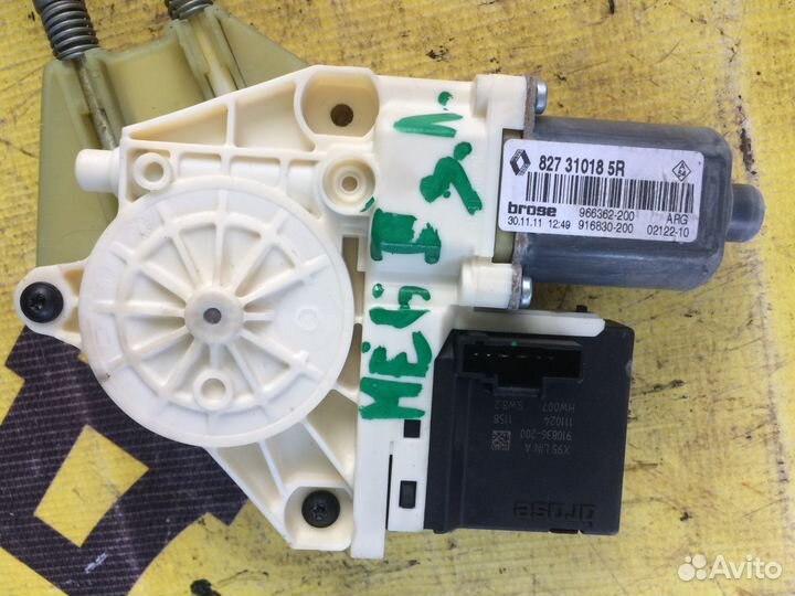 Стеклоподъемник задний левый Renault Megane 3