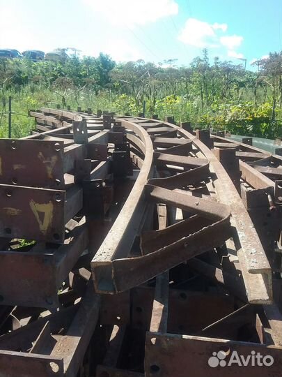 Каркас ангара б/у арочного длина