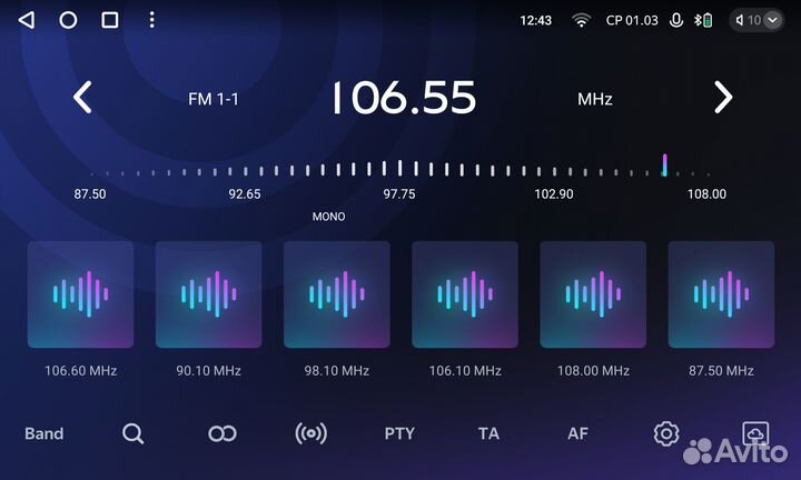 Teyes CC3 2K 6/128 для Toyota Alphard 2002-08