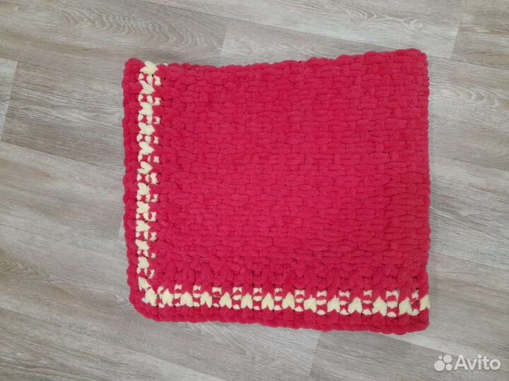 Плед детский вязаный ручная работа