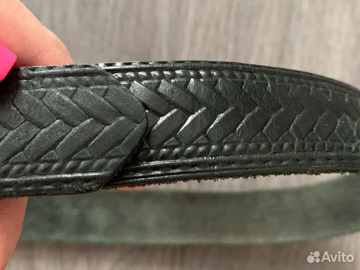 Ремень кожаный детский