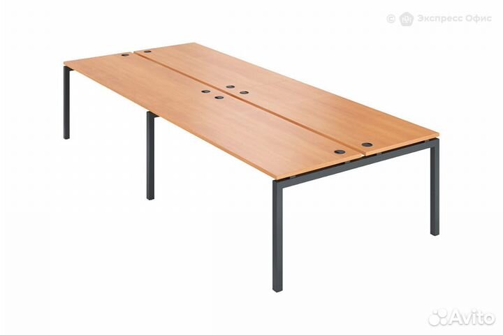 Стол-бенч двойной на 4 рабочих места Арго амб-005