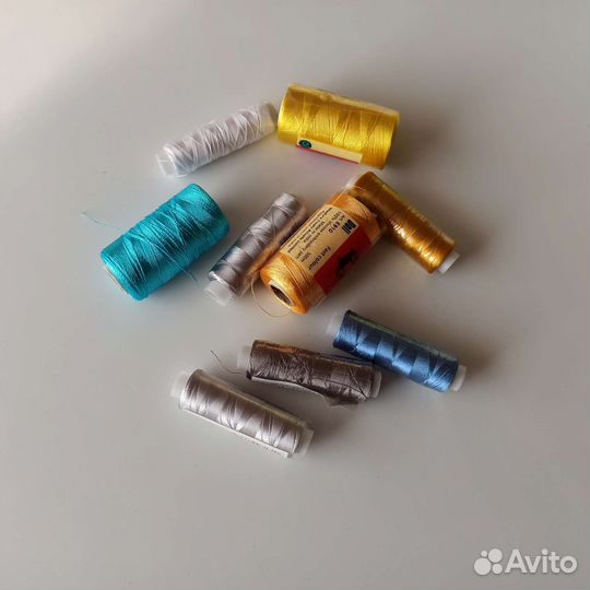 Нитки вискозные