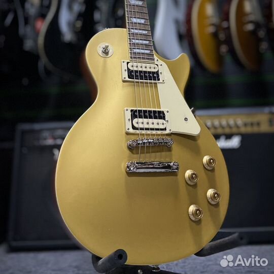 Epiphone Les Paul Classic Worn Metallic Gold
