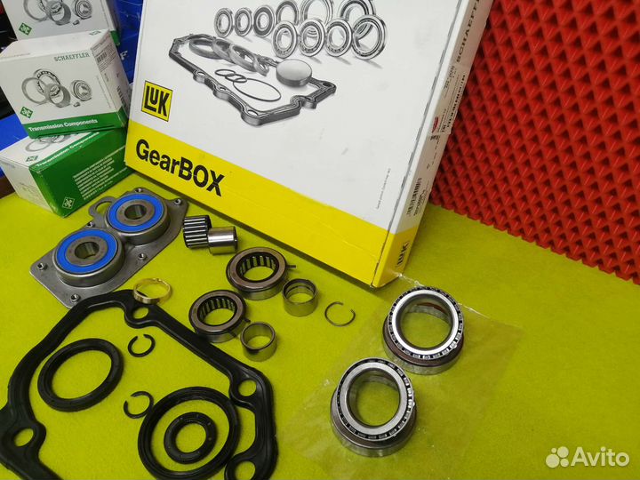 Комплект подшипников на МКПП vw,skoda