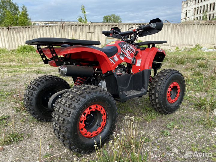 Детский квадроцикл ATV Classic 8 New красный