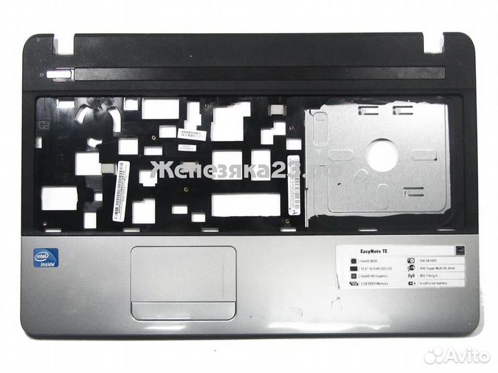 Крышка топкейс Acer E1-531, E1-571 - новая