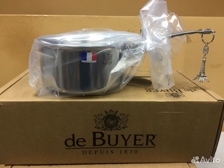 Кастрюля (ковш) Mont Bleu DeBuyer d18см Франция