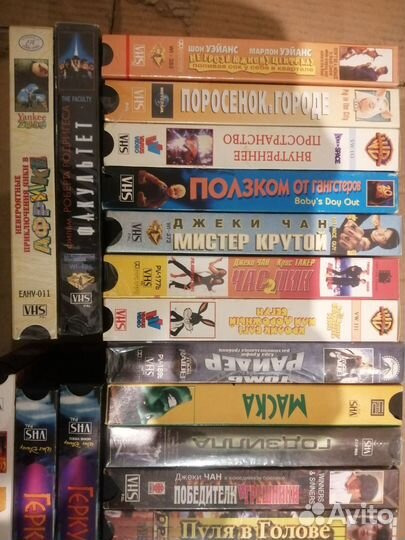 Кассеты vhs 90х годов