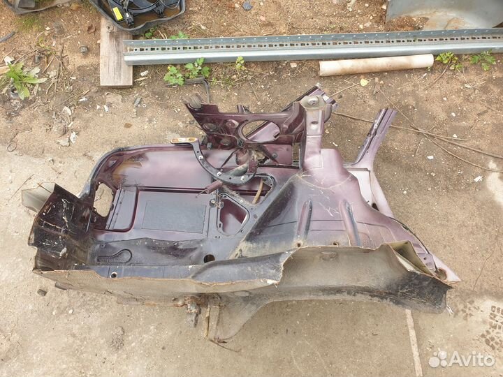 Крыло заднее левое четверть vw passat b3 седан б3