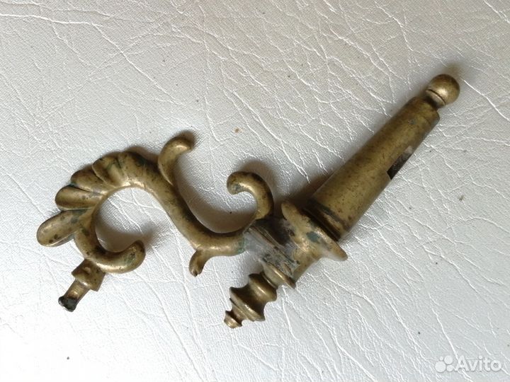 Ручка краник от самовара латунь