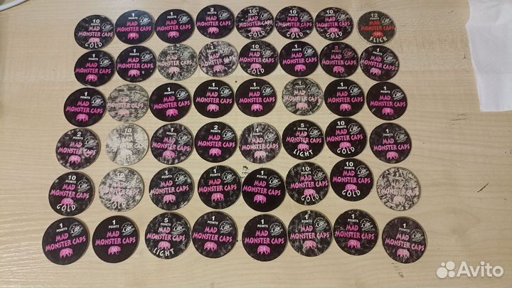 Mad monster caps фишки