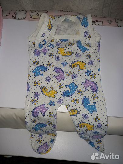 Пакет вещей на девочку от 0-4 месяцев