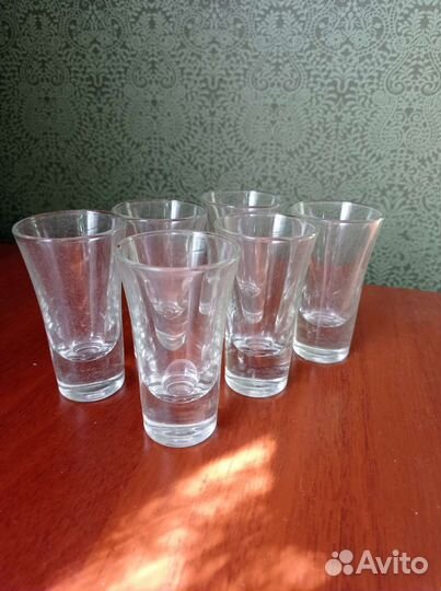 Стопки стекло 6шт