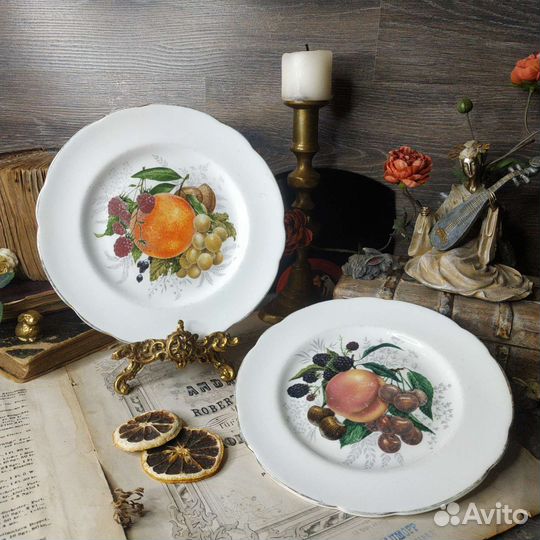 Антиквариат из Европы. Декоративные тарелки