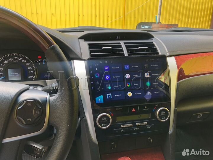 Teyes cc3 3/32 для Toyota Camry V50 с установкой