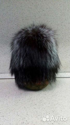 Шапка из чернобурки