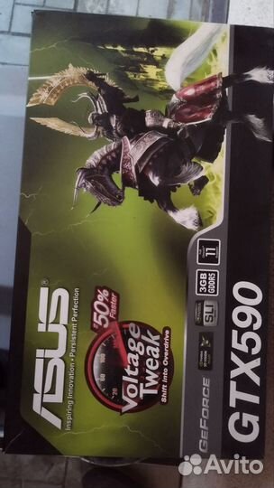 Видеокарта gtx 590