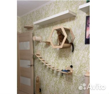 Настенный комплекс для кошки - 
