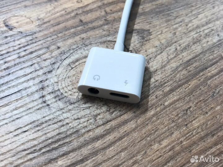 Переходник lightning на lightning Jack 3.5