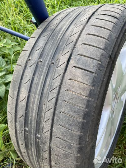 Литые диски и резина летняя 225/50 R17 комплект