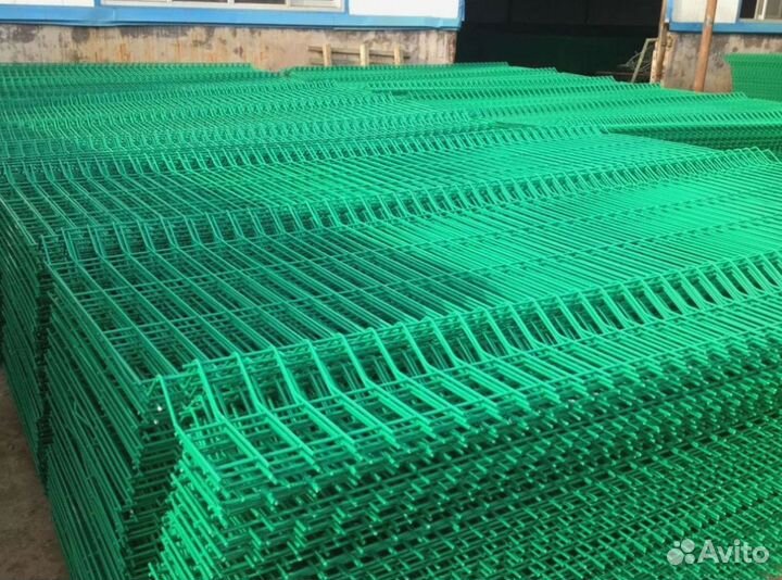 Забор сетка 3Д