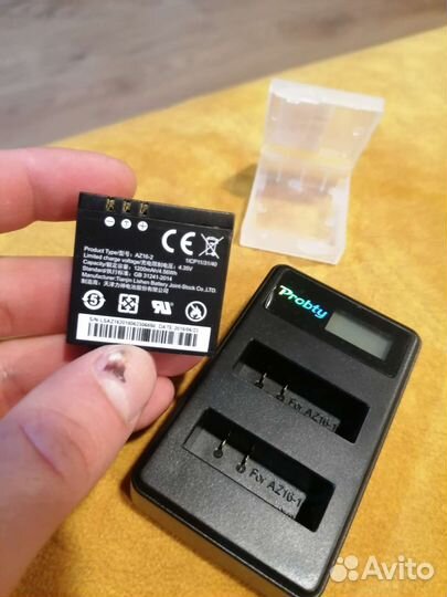 Аккумулятор. Зарядное устройство. Экшн камера