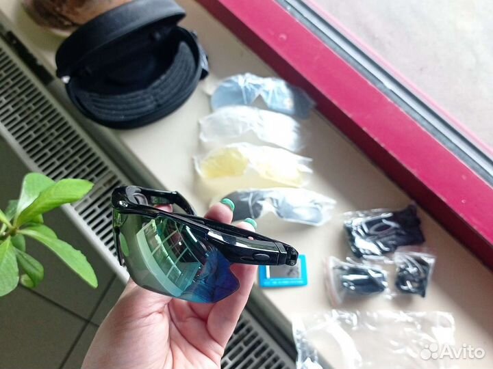 Очки oakley новые набор с пятью сменными линзами