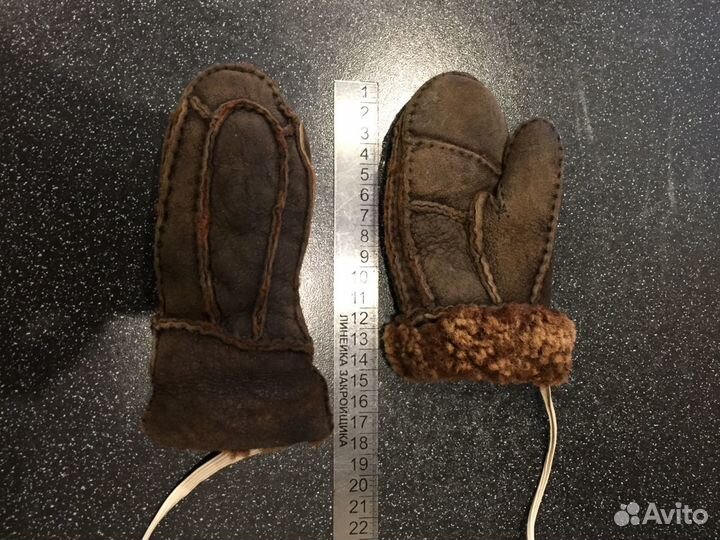 Перчатки нат. кожа