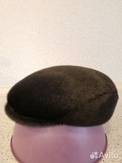 Кепка мужская из меха нерпы новая