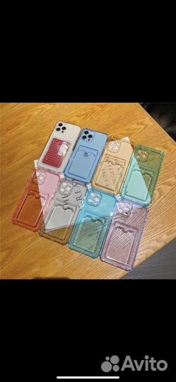 Чехол для iPhone с кармашком для карты