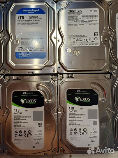 Жесткие диски HDD 3.5 1TB 15 штук