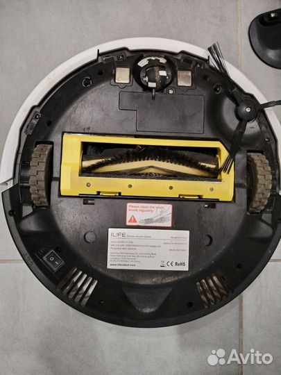 Робот пылесос ilife v7s plus